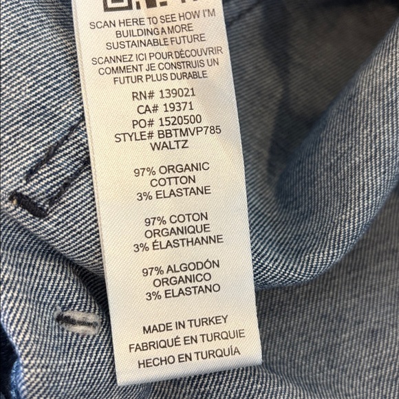 FRAME Cropped Mid-Rise Slim-Leg Jeans Size 27 Womens Designer Spring Summer - Picture 7 of 8